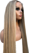 Load image into Gallery viewer, ASH BLONDE/HIGHLIGHTED13X4 LACE WIG