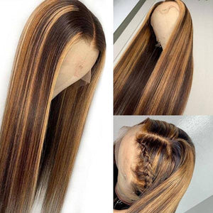 4/27 Luxury Balayage Lace Front Wigs