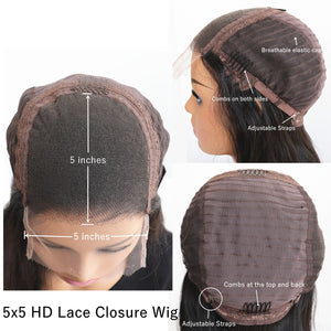 5X5 Closure Lace Wigs