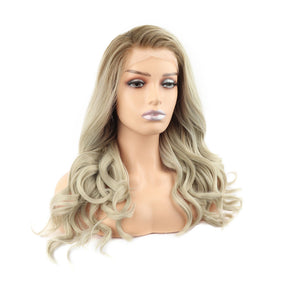 ASH BLONDE/HIGHLIGHTED13X4 LACE WIG